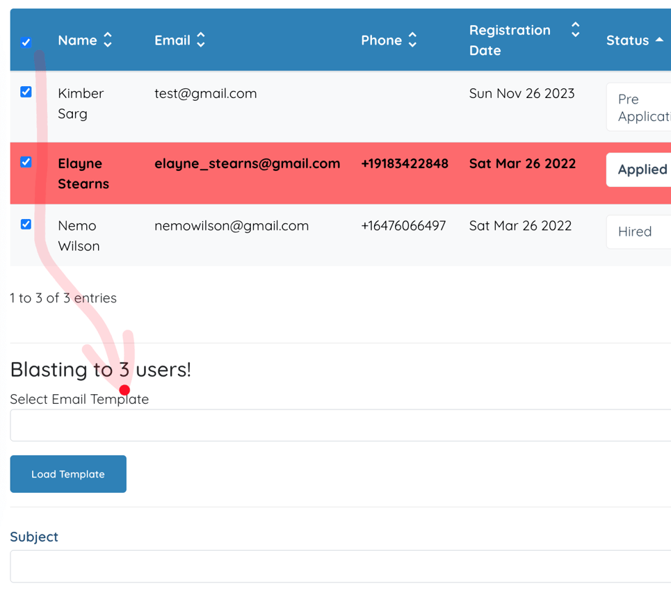 how to send an email blast on gmail